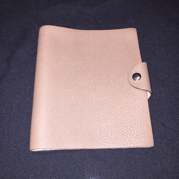authentic HERMÈS taupe epsom Ulyssees NOTEBOOK COVER - Picture 6 of 7